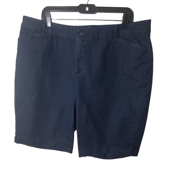 St John's Bay burmuda shorts plus size‎ 20 - Picture 1 of 7